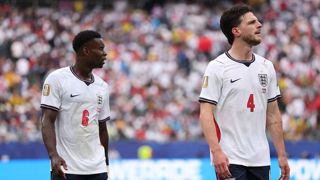 Marc Guehi ja Declan Rice ovat olleet Englannin avainpelaajia MM-kisoissa.