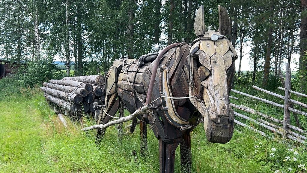 Savottapihan hevonen, Meltosjärvi