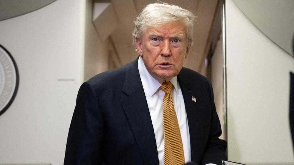 Trump ilmoittaa uusista suunnitelmista.