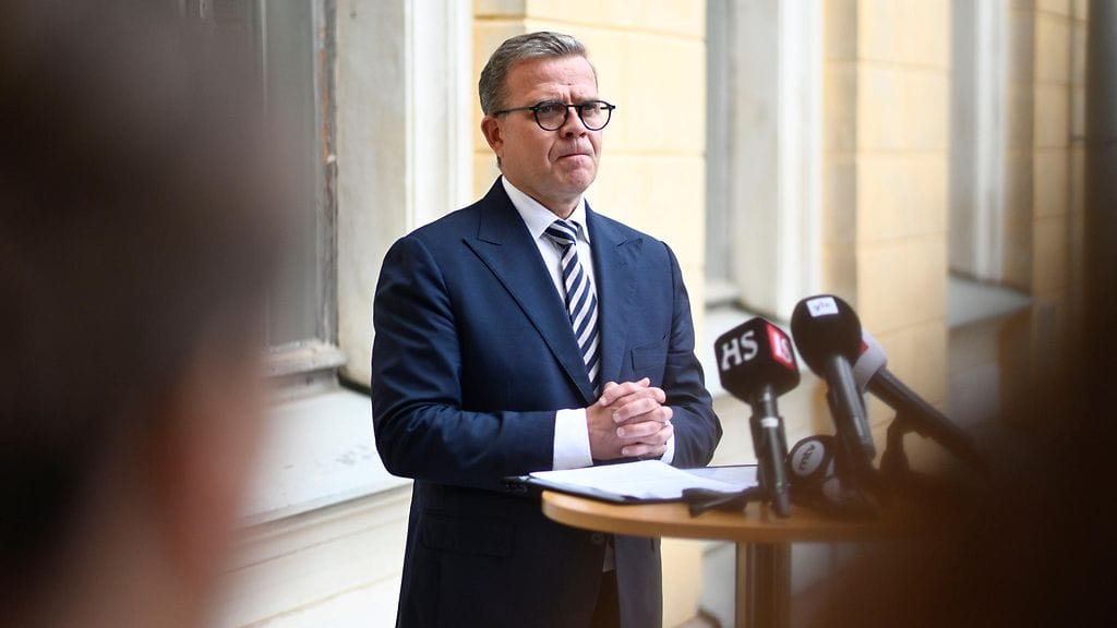 Pääministeri Petteri Orpo vastasi median kysymyksiin Garden Helsingistä 30. kesäkuuta 2026.