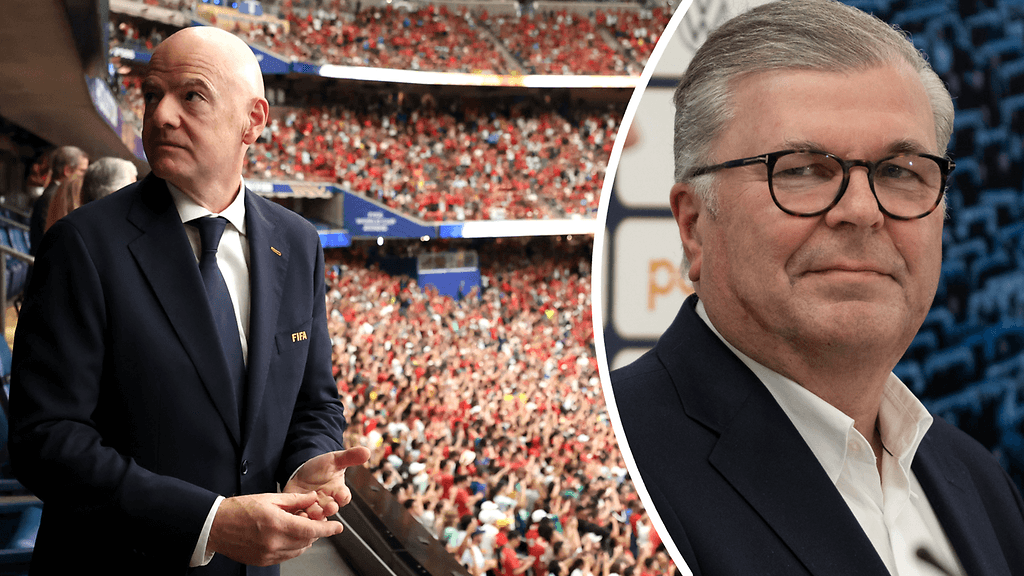 Suomen Palloliiton puheenjohtajan Ari Lahden (oik.) mielestä Gianni Infantino on tehnyt Fifan johdossa myös paljon hyvää.