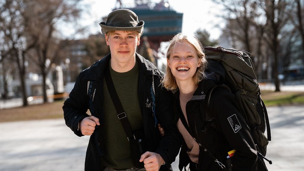 Race across the world Katja Salmi ja Leo Salmi