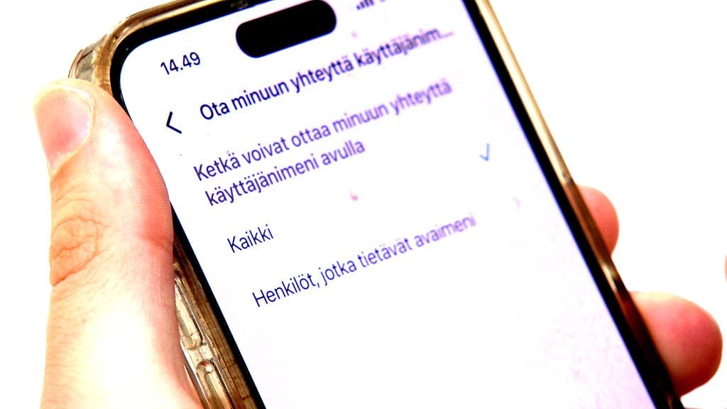 WhatsApp avain