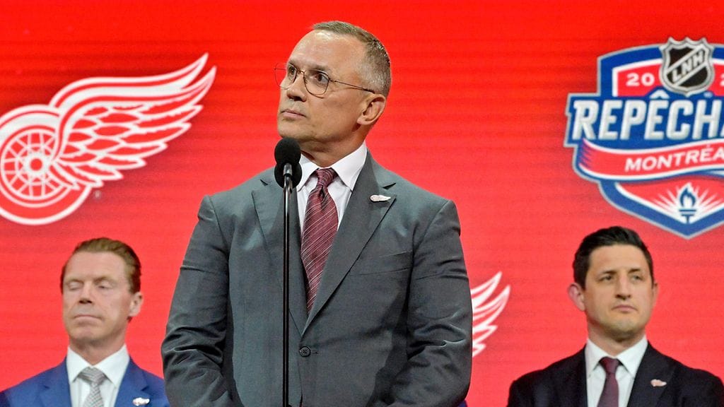 Steve Yzerman on toiminut Detroit Red Wingsin general managerina vuodesta 2019 lähtien.