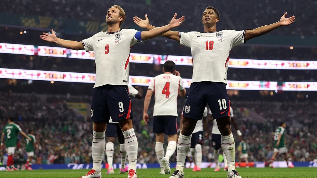 Harry Kane ja Jude Bellingham ovat Englannin syömähampaat.