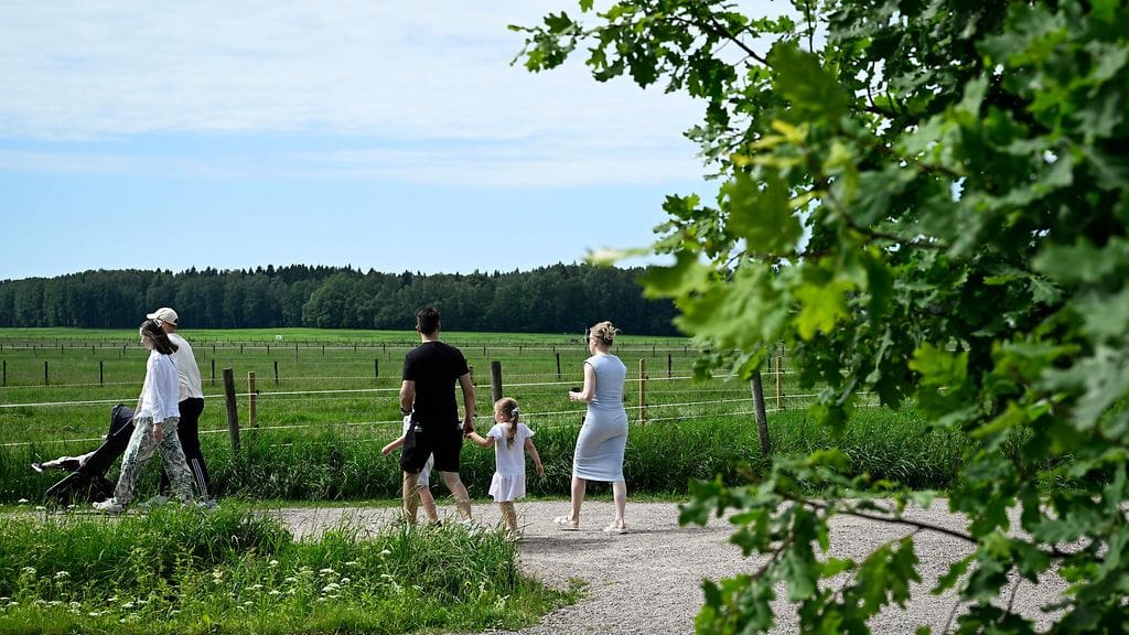 Kuvituskuva. Haltialan maatilalla Helsingissä juhannuspäivänä 20. kesäkuuta 2026.