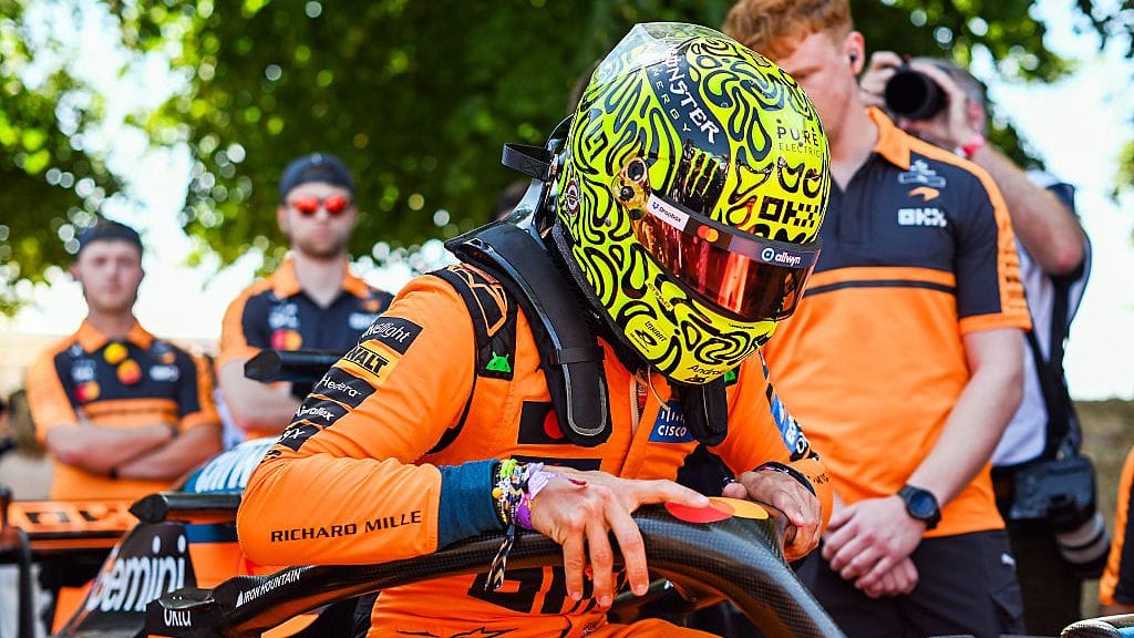 Lando Norris saa kymmenen lähtöruudun rangaistuksen viikonlopun Belgian F1-kisaan.