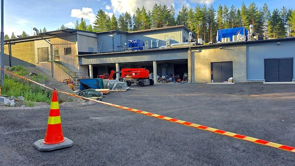 Otkesin X-viestipalvelussa julkistama kuva onnettomuuspaikasta.