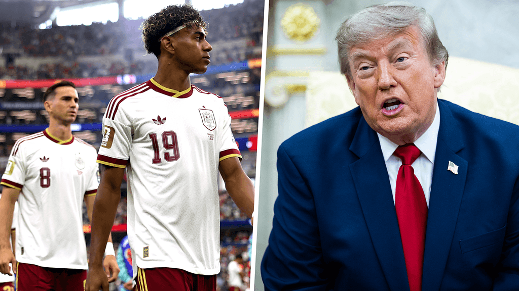 Espanjan valtio on ollut viime aikoina Donald Trumpin hampaissa. Sunnuntaina Trump saattaa jakaa MM-pokaalin Espanjan jalkapallomaajoukkueelle.