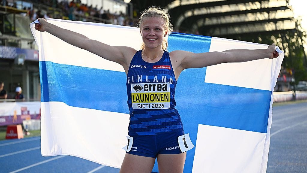 16-vuotias Alisa Launonen otteli Euroopan mestariksi.