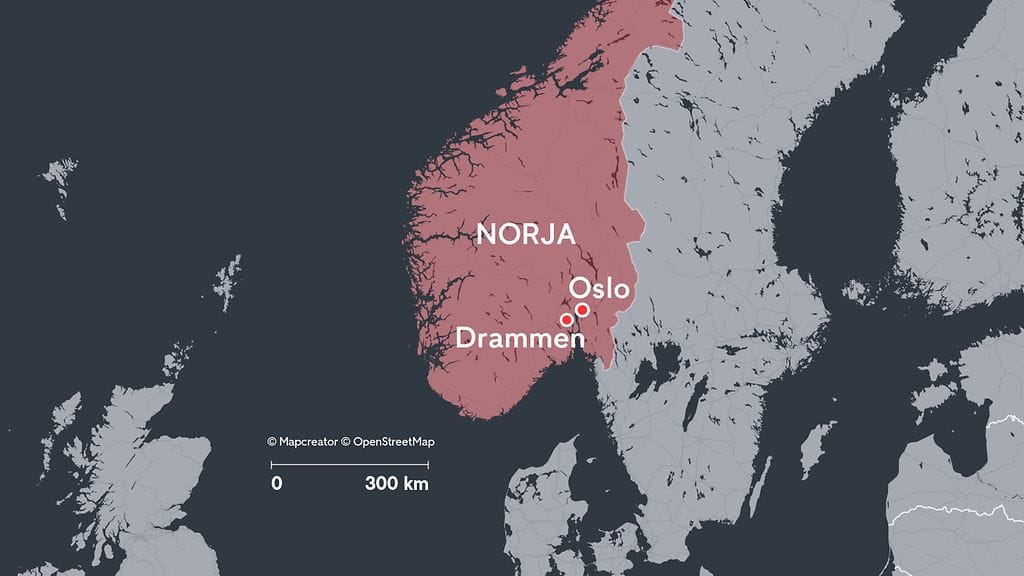 1707 - Norja Drammen