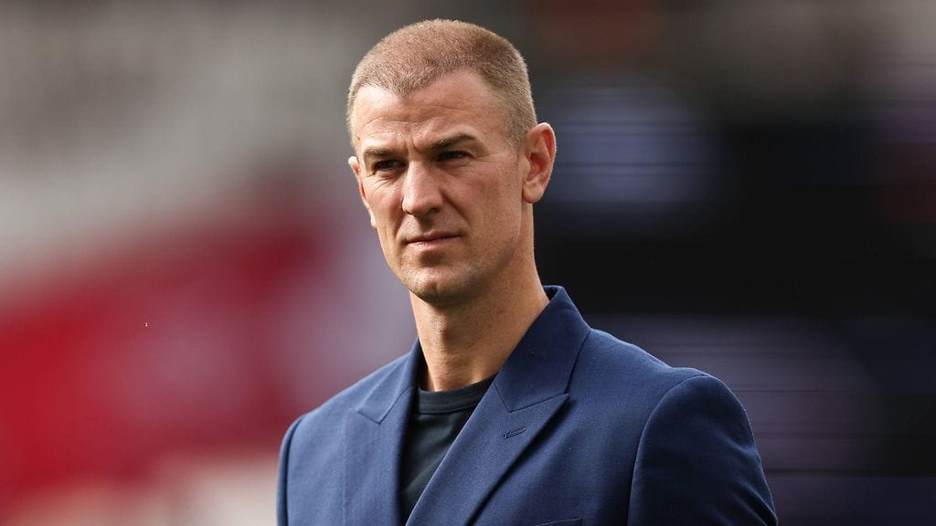 Joe Hart joutui rankkasateen keskelle New Yorkissa.