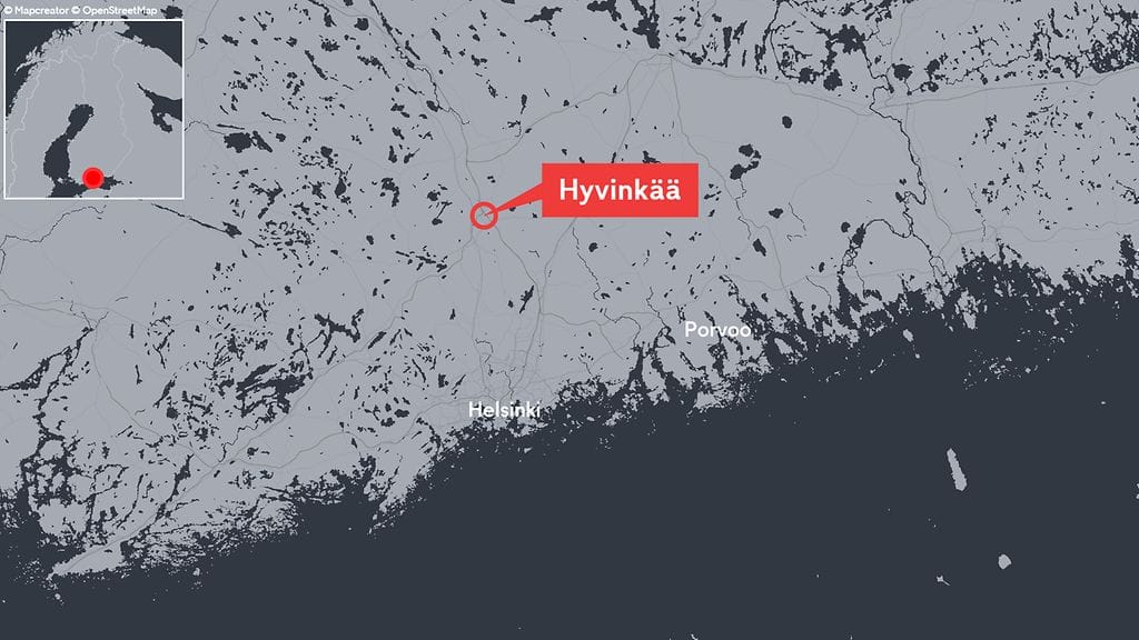 2007 hyvinkaa kartta lentoilmaonnettomuus