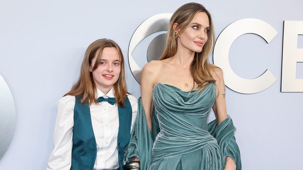 Vivienne ja Angelina Jolie vuonna 2024.