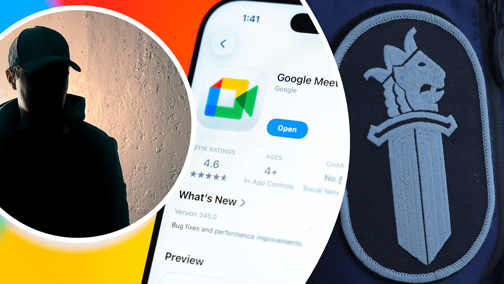 Poliisi varoittaa Google Meet -palvelussa tapahtuvasta videopuheluhuijauksesta