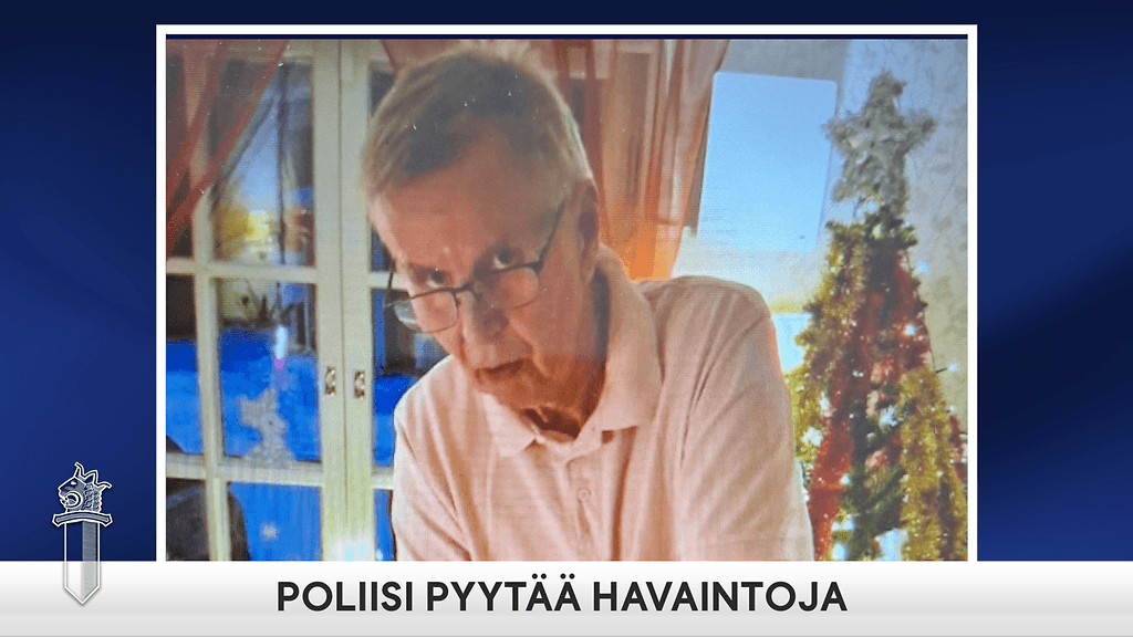 Mies lähti matkailuautolla Vihdin Selkistä 23. heinäkuuta noin kello 9.45.