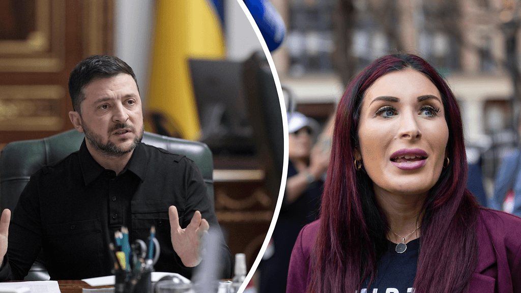 Yhdysvaltalaisvaikuttaja tapasi Zelenskyin Kiovassa