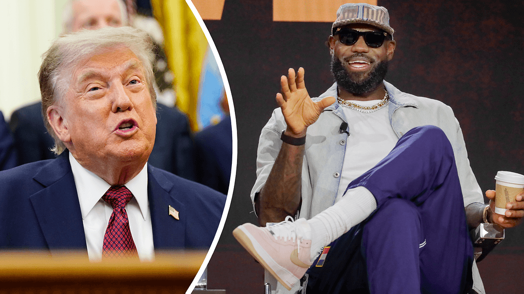 Yhdysvaltain presidentiltä Donald Trumpilta tuli erikoinen vastaus kysymykseen LeBron Jamesin ja Michael Jordanin välillä.
