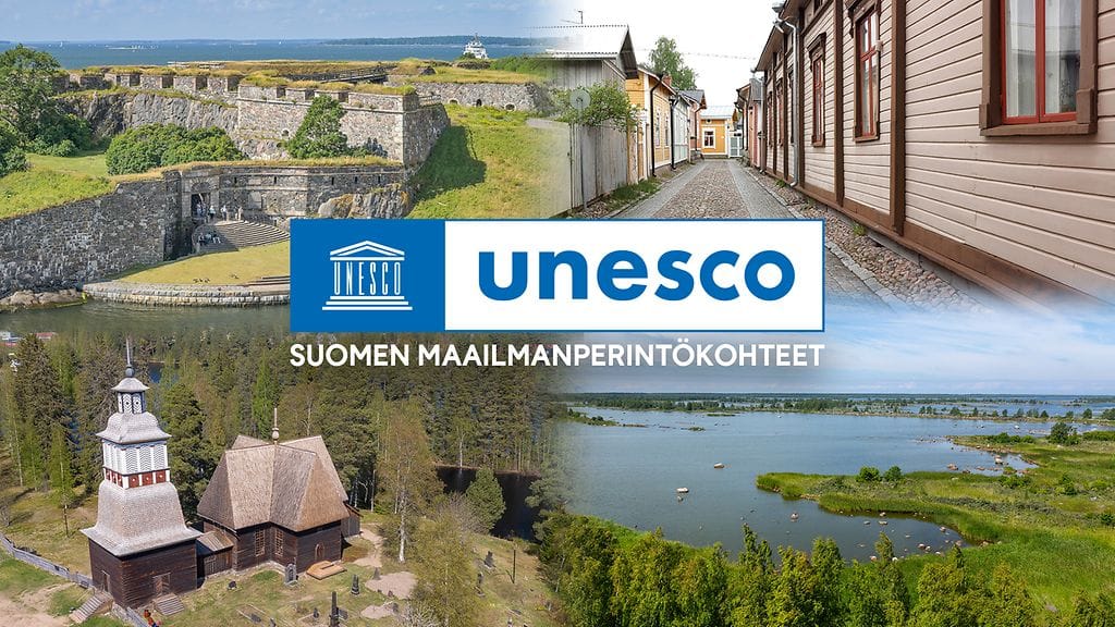 Suomessa on yhteensä kahdeksan Unescon maailmanperintökohdetta. Tunnistatko ne kaikki?