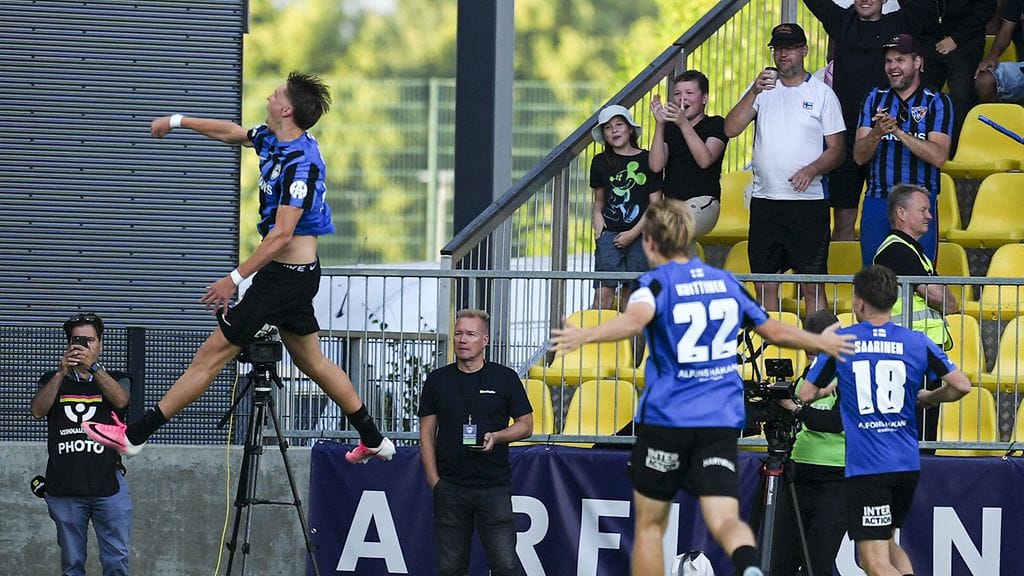 Turun Inter eteni jalkapallon konferenssiliigassa kolmannelle karsintakierrokselle.