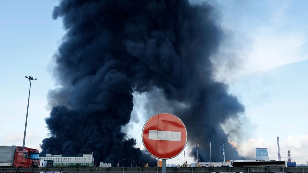 Ukraina on viime aikoina iskenyt erityisesti Venäjän logistiikkakeskuksiin ja energialaitoksiin. Kuvituskuva Wildberriesin varastoiskusta Pietarissa.