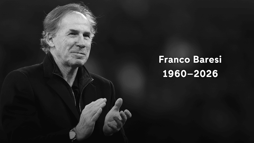 Franco Baresi on poissa.