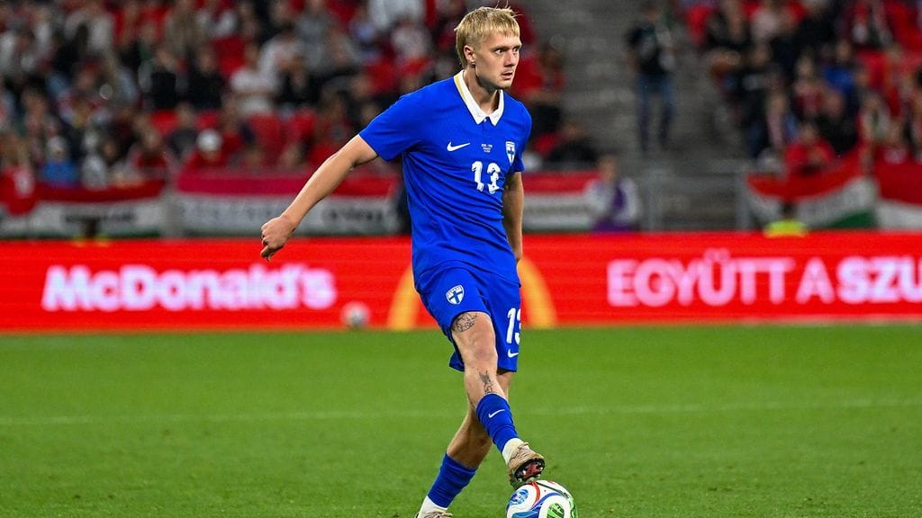 Rony Jansson pelasi kesäkuussa Unkaria vastaan A-maajoukkueuransa ensimmäiset 90 minuuttia.