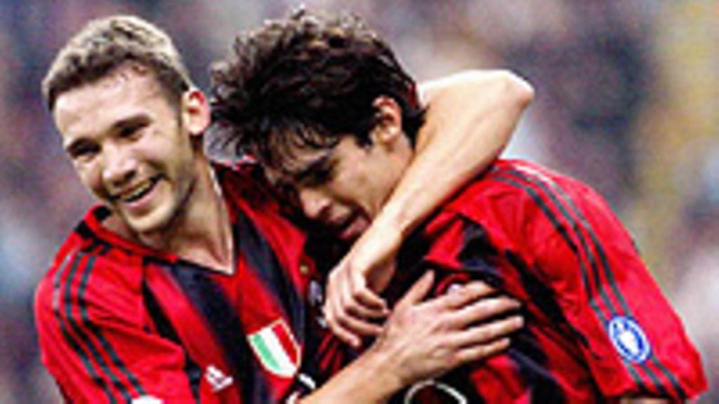 Kaka ja Andriy Shevtshenko, kuva: New Press