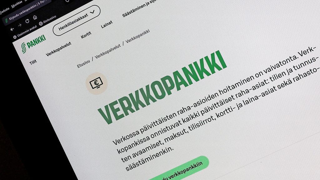 S-Pankissa on häiriö.