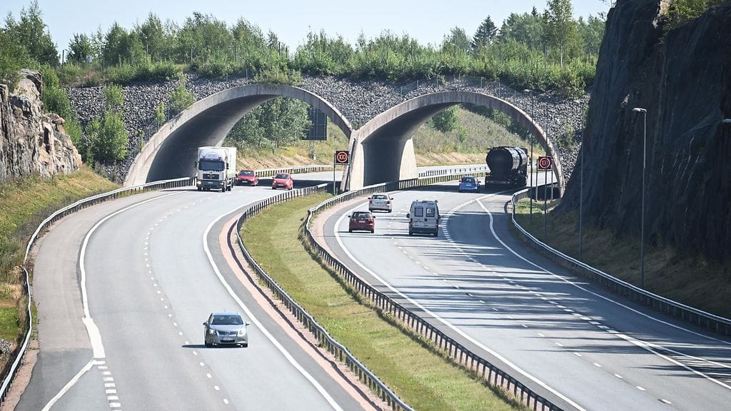 Kuvituskuva Turun moottoritieltä.