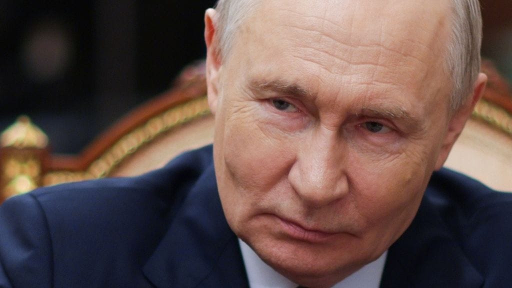 Putin Kremlissä heinäkuun lopussa.