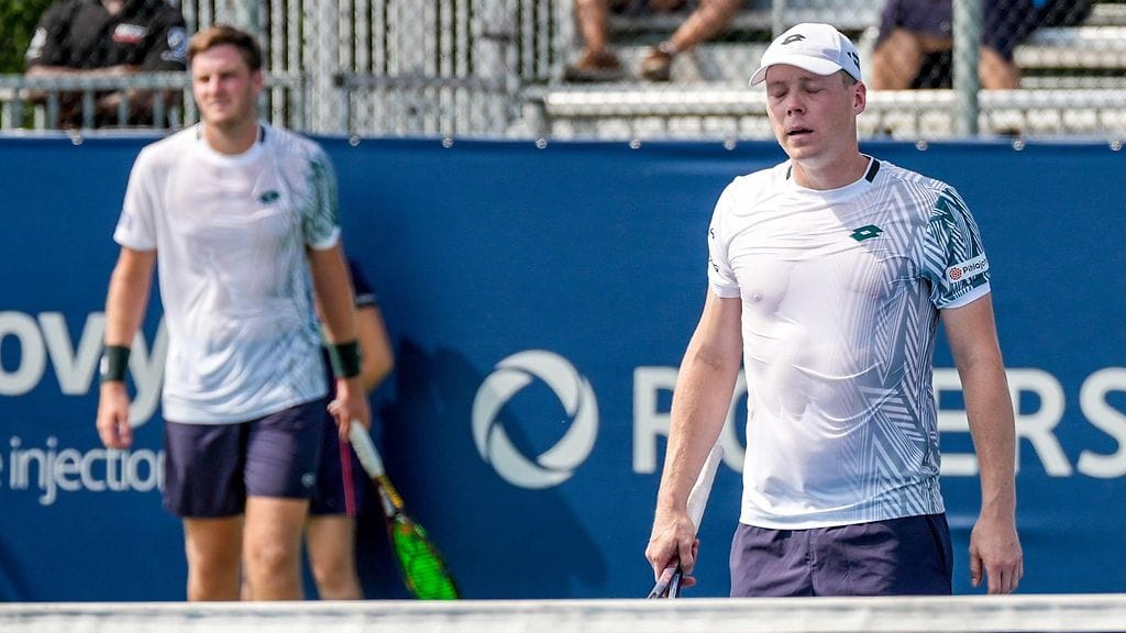 Henry Patten (vas.) ja Harri Heliövaara jatkavat Montrealin Masters-turnauksessa.