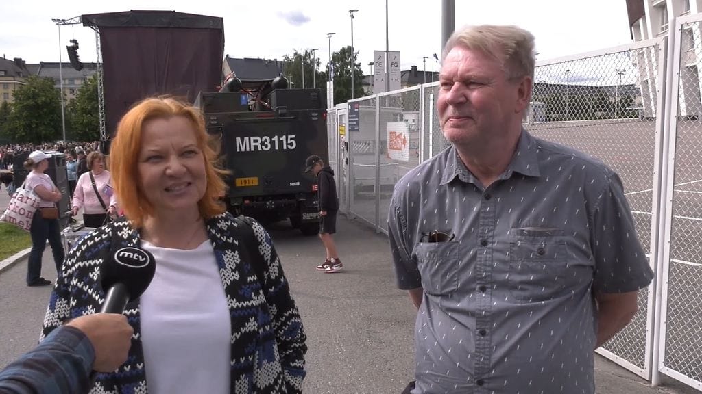 Katri Aaltosaari ja Kari Rapo