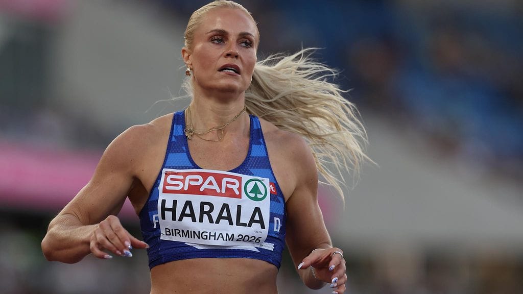 Lotta Harala päätti arvokisauransa Birminghamin EM-kisoihin.