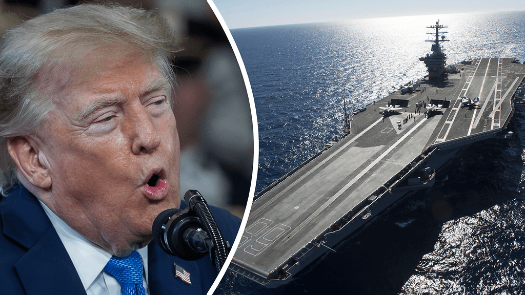 Trump haluaa palata höyryaikaan hävittäjien lentoonlähdössä lentotukialuksilta.