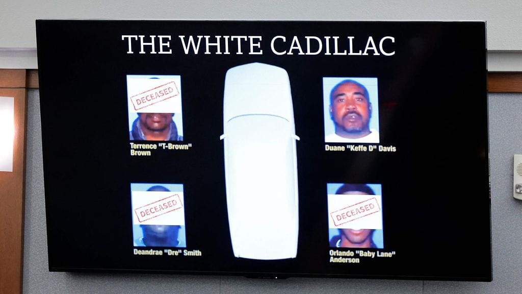 Tupac Shakur murhaoikeudenkäynti Cadillac