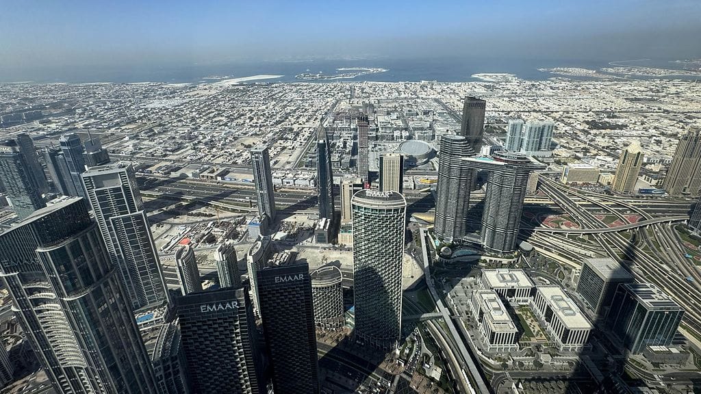 Kuvituskuva Dubaista, Arabiemiraateista.