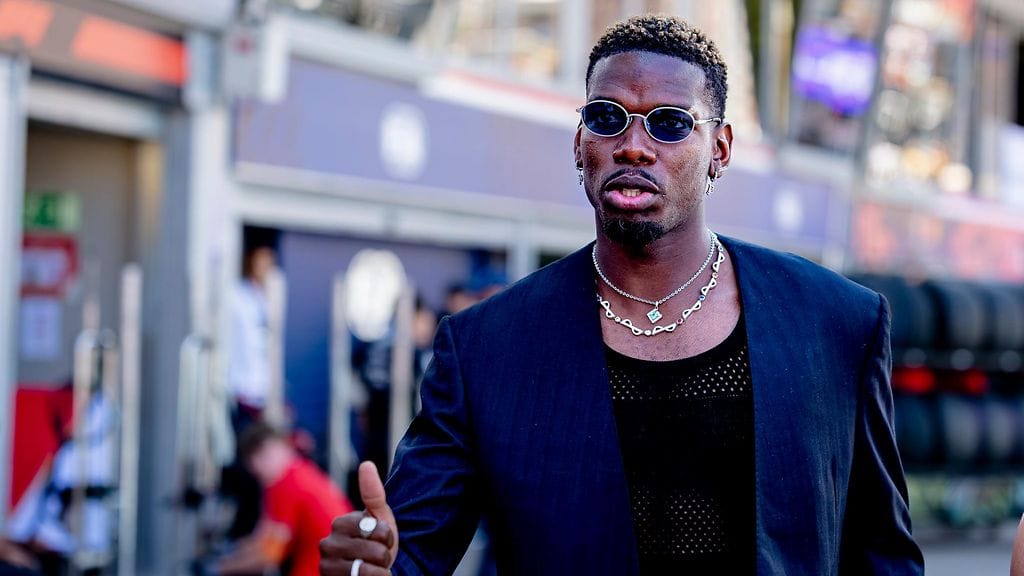 Paul Pogba vieraili Monacon F1-kisan varikolla kesäkuun alussa.