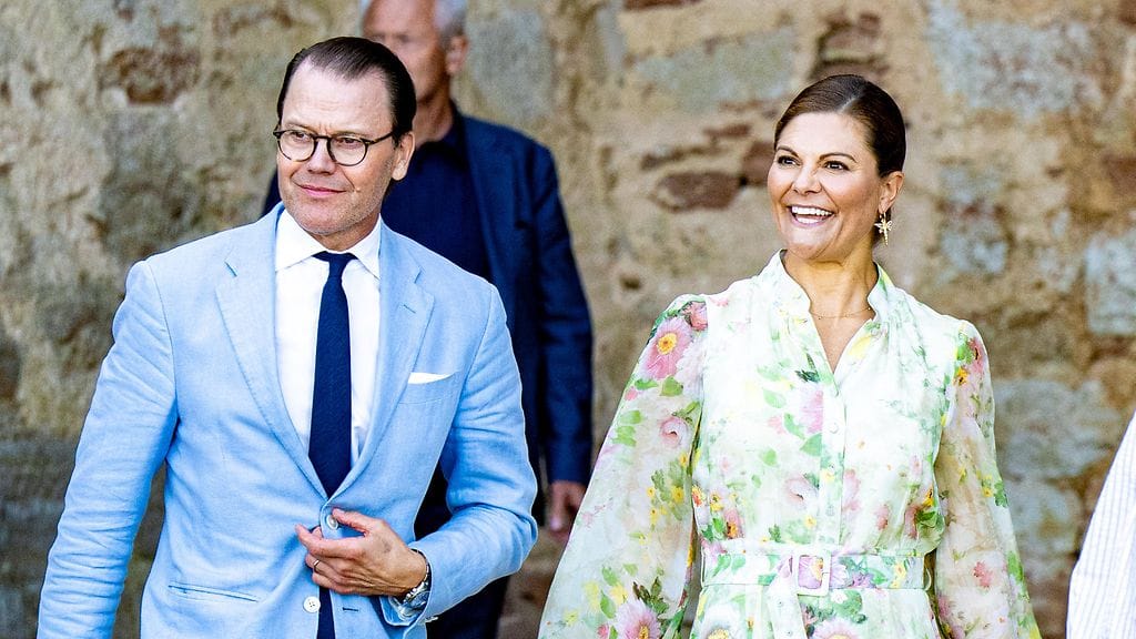 Victoria ja Daniel saapuvat Suomeen 21. elokuuta. Kuva viime heinäkuulta kruununprinsessan syntymäpäiväjuhlilta.