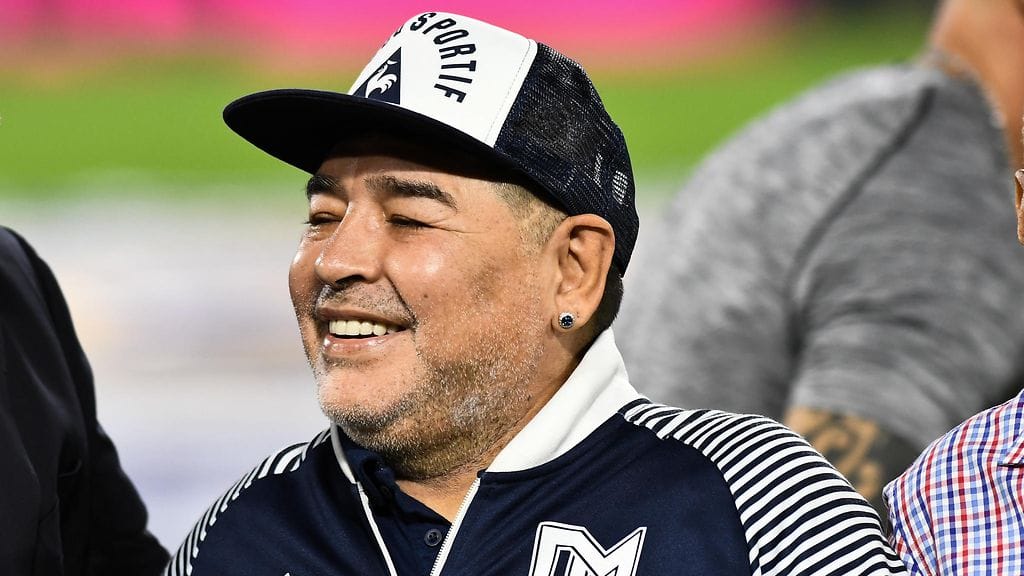 Diego Maradona kuoli vuoden 2020 marraskuussa.