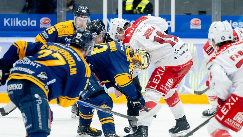 Rauman Lukko ja Porin Ässät iskivät yhteen SM-liigan harjoitusottelussa.