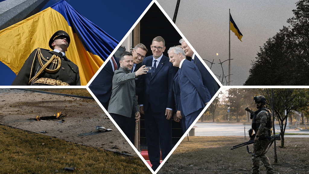 Ukrainassa juhlitaan tänään 35-vuotiasta itsenäisyyttä.