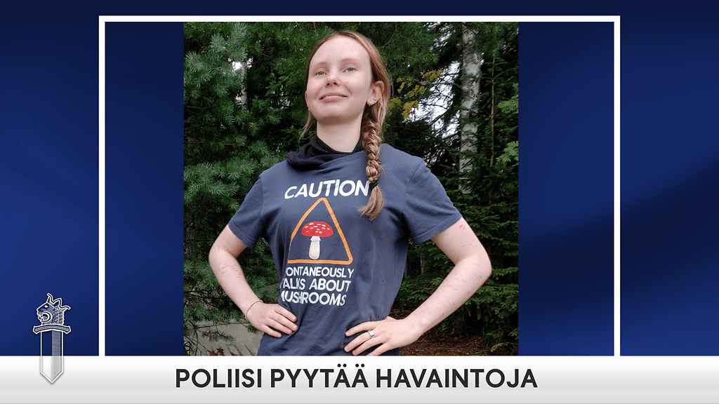 Poliisi pyytää havainnot kuvan tytöstä hätänumeroon