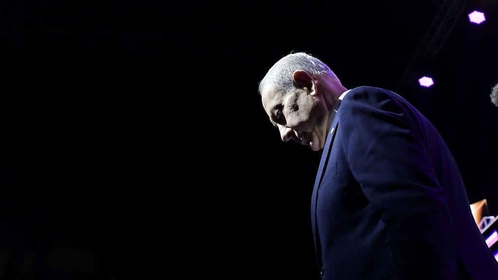 Israelin pääministeri Benjamin Netanjahu Tel Avivissa kesäkuussa 2026.