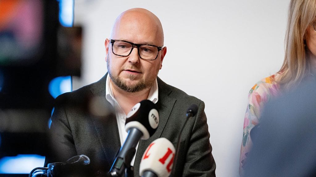 Oppositiopuolue SDP ei pidä realistisena vasemmistoliiton ehdotusta yli yhdeksän miljardin euron veronkiristyksistä. Kuvassa SDP:n kansanedustaja Joona Räsänen.