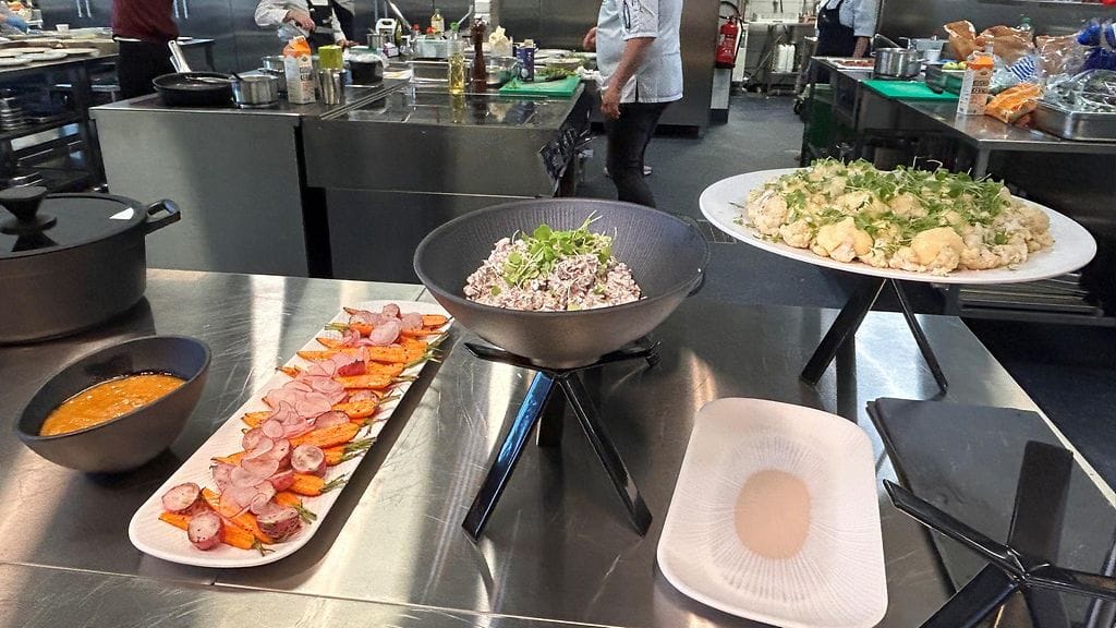 Kokkaus, ruuanlaitto, kasvisruoka, lähetystöjen kokit