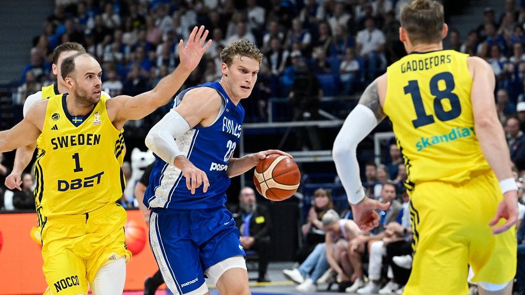Lauri Markkasella oli vaikeaa Ruotsia vastaan.