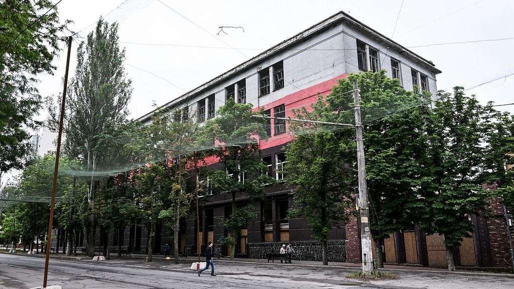 Kuvituskuvaa Hersonista kesäkuulta.