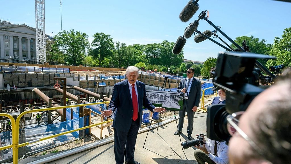 AOP trump juhlasali valkoinen talo