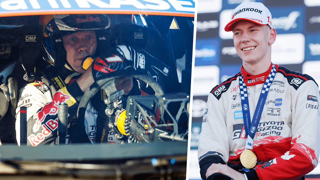 Sebastien Ogier antaa tunnustusta Sami Pajarin tämän kauden otteille.